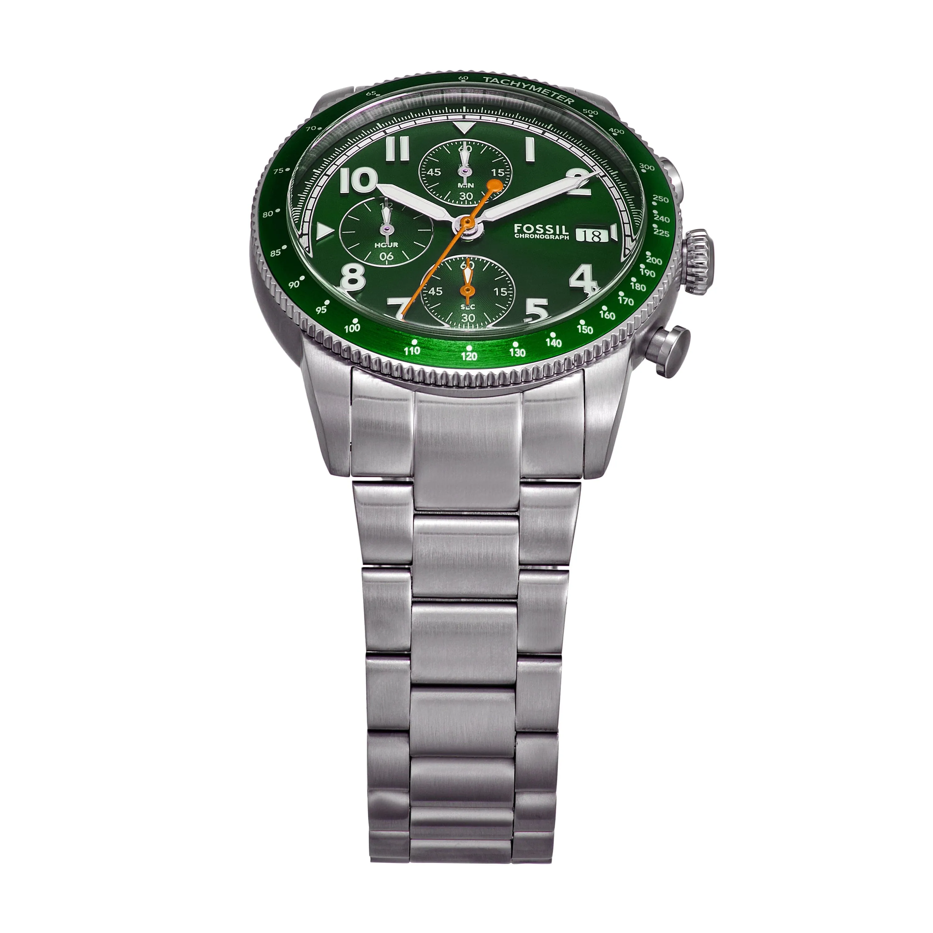 Fossil Sport Tourer Chronograph Stainless Steel Watch FS6048