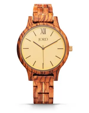 FRANKIE II zebrawood & champagne