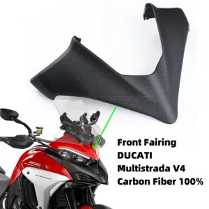 Front Fairing Nose Cover Cowling For DUCATI Multistrada V4/V4 S/V4 S Sport 2020 2023 Full Carbon Fiber 100%