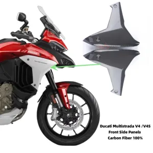 Front Side Panels For Ducati Multistrada V4 S Sport 2020-2021 Carbon Fiber