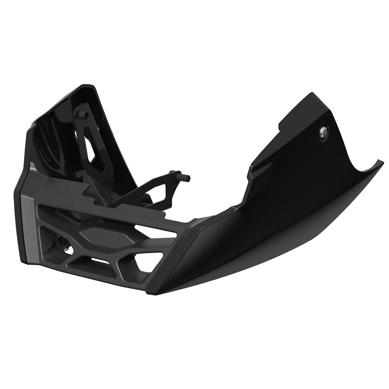 FTR Chin Fairing, Black Metallic