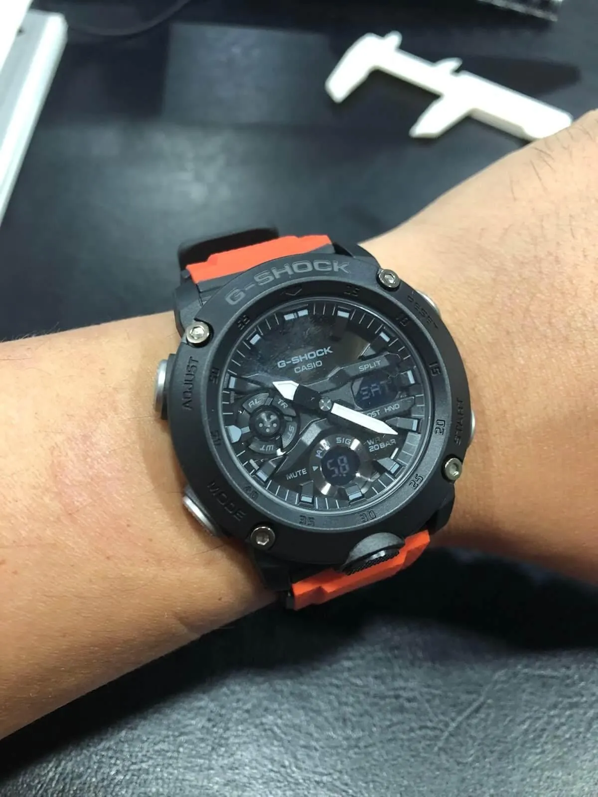 G-Shock Carbon Core Guard Basic Men's Watch GA2000E-4