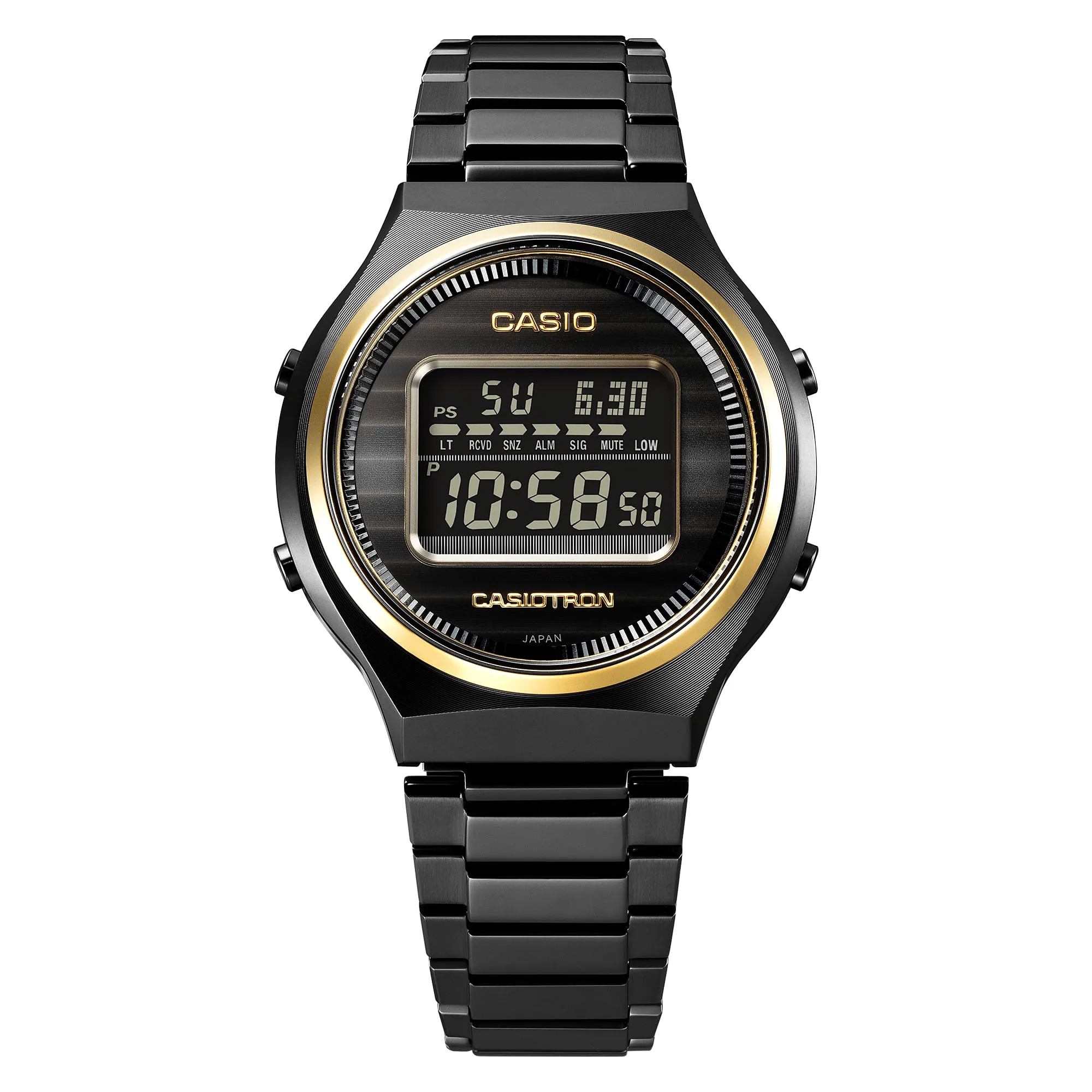 G-Shock Casiotron 50th Anniversary Black-Gold Men's Watch TRN50ZE-1A