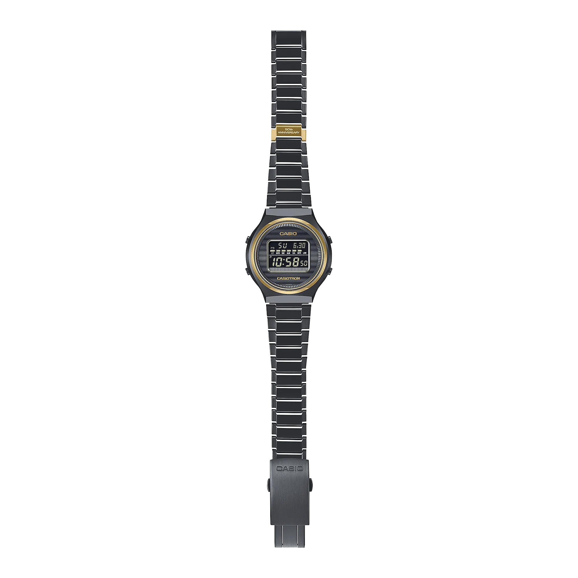G-Shock Casiotron 50th Anniversary Black-Gold Men's Watch TRN50ZE-1A