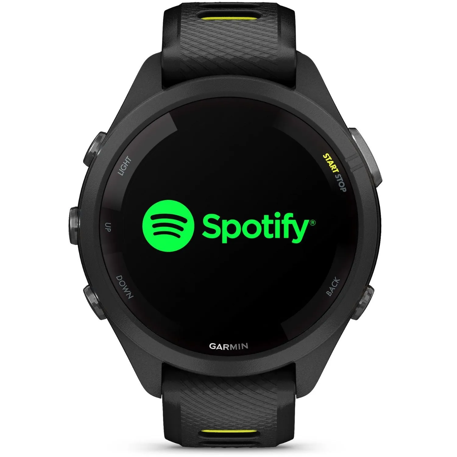 Garmin Forerunner 265S GPS Smartwatch, Black/Amp Yellow