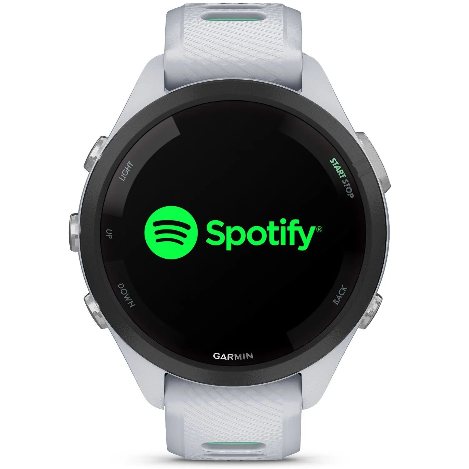 Garmin Forerunner 265S GPS Smartwatch, Whitestone/Neo Tropic