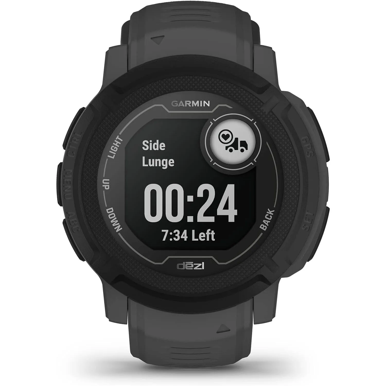 Garmin Instinct 2 dezl Edition 45mm Rugged trucking smartwatch