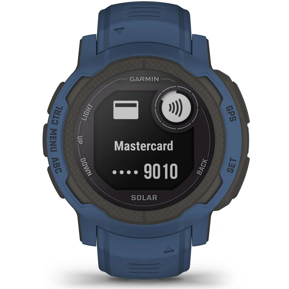 Garmin Instinct 2 Solar Smartwatch Tidal Blue with 2 Year Warranty