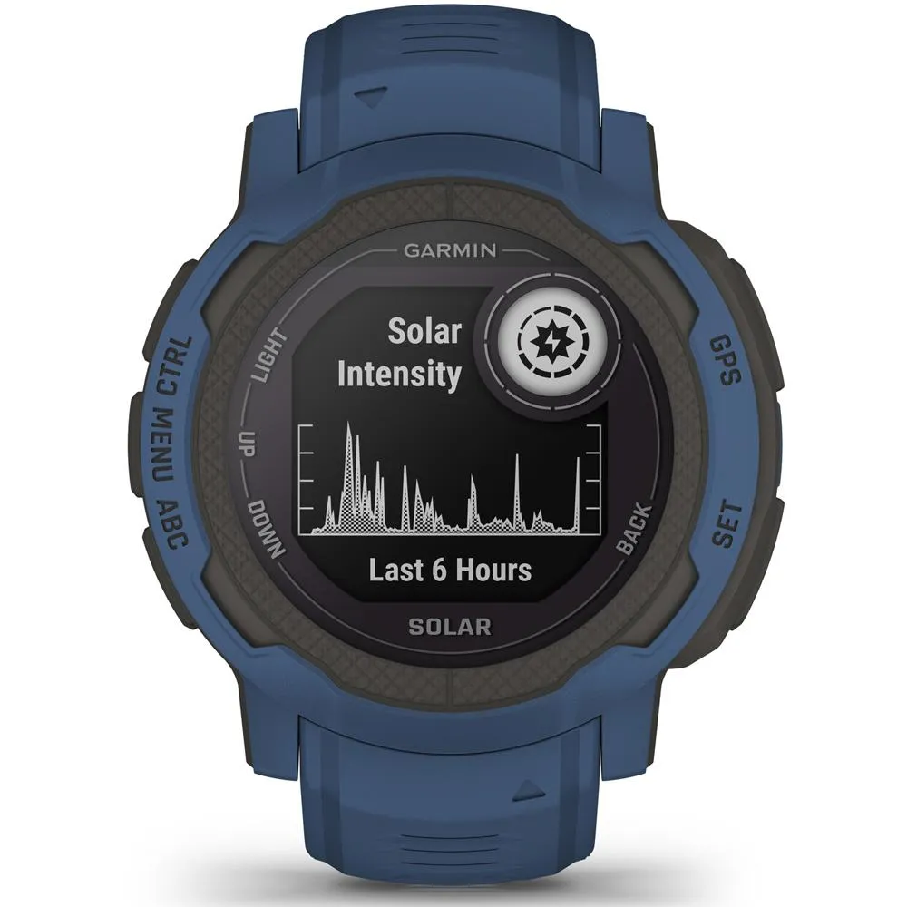 Garmin Instinct 2 Solar Smartwatch Tidal Blue with 2 Year Warranty