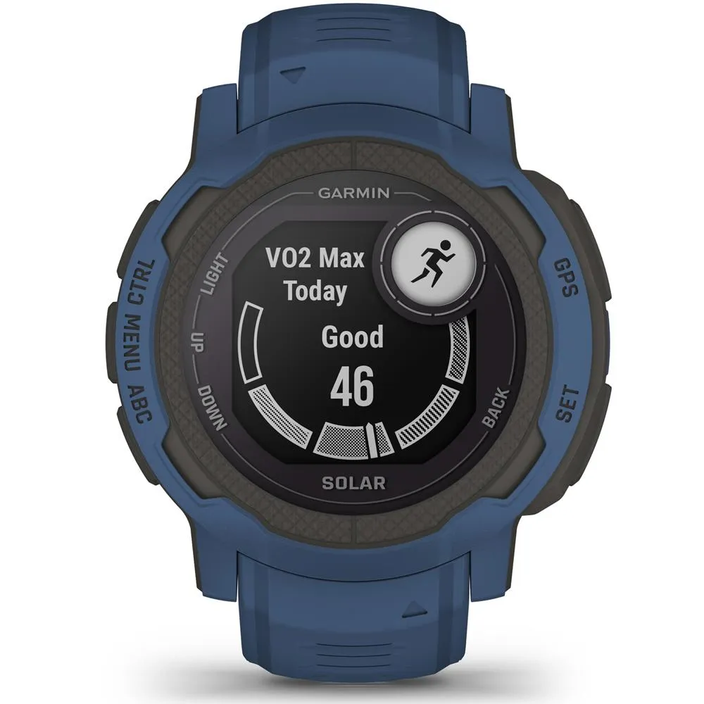 Garmin Instinct 2 Solar Smartwatch Tidal Blue with 2 Year Warranty