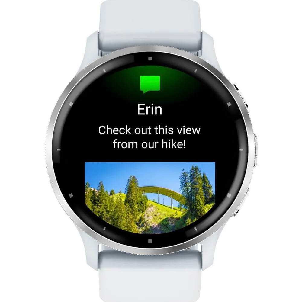 Garmin Venu 3 Health and Fitness GPS Smartwatch (45mm)   Charging Doc   Dust Cover