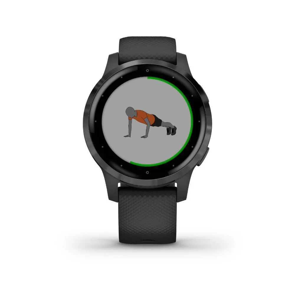 Garmin vivoactive 4S GPS Smartwatch -  (Black/Slate)