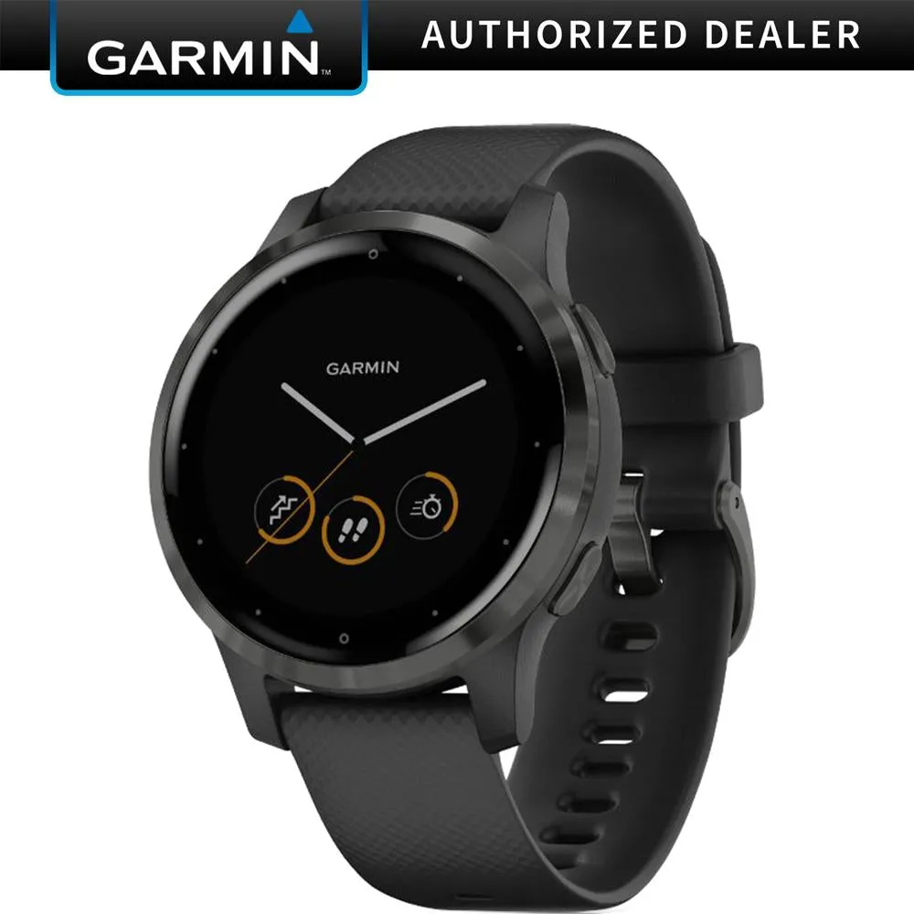Garmin vivoactive 4S GPS Smartwatch -  (Black/Slate)