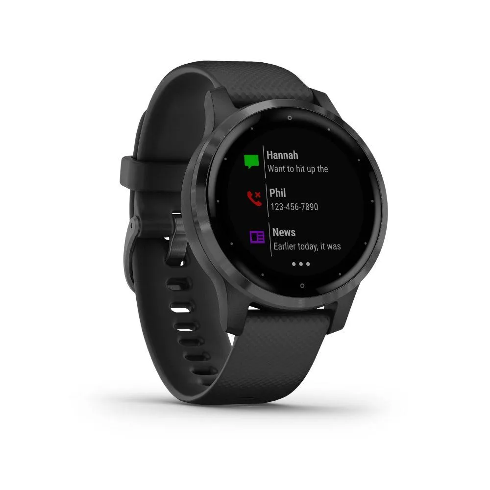 Garmin vivoactive 4S GPS Smartwatch -  (Black/Slate)