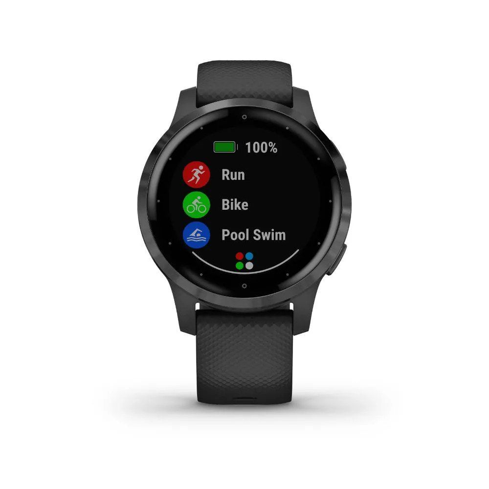 Garmin vivoactive 4S GPS Smartwatch -  (Black/Slate)