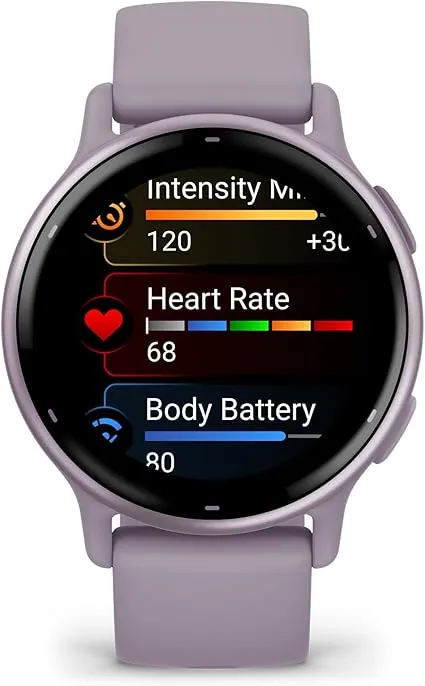 Garmin vívoactive 5 GPS Smartwatch - AMOLED Display, Health & Fitness Tracking, Up to 11-Day Battery, Orchid