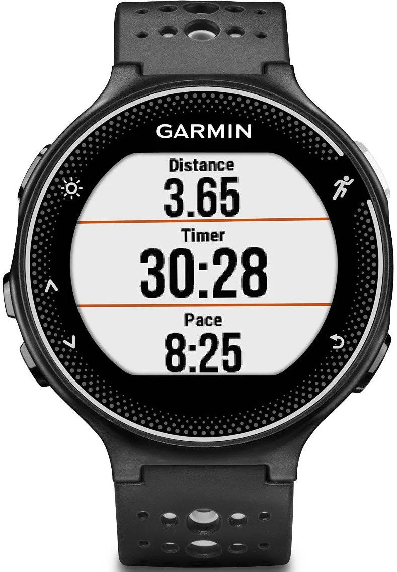 Garmin Watch Forerunner 230 Black White