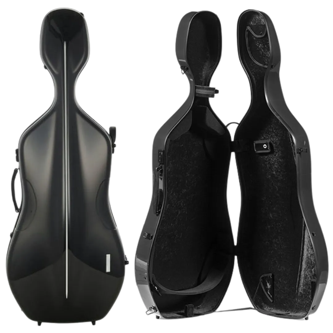 GEWA Air 3.9 Cello Case Black Gloss
