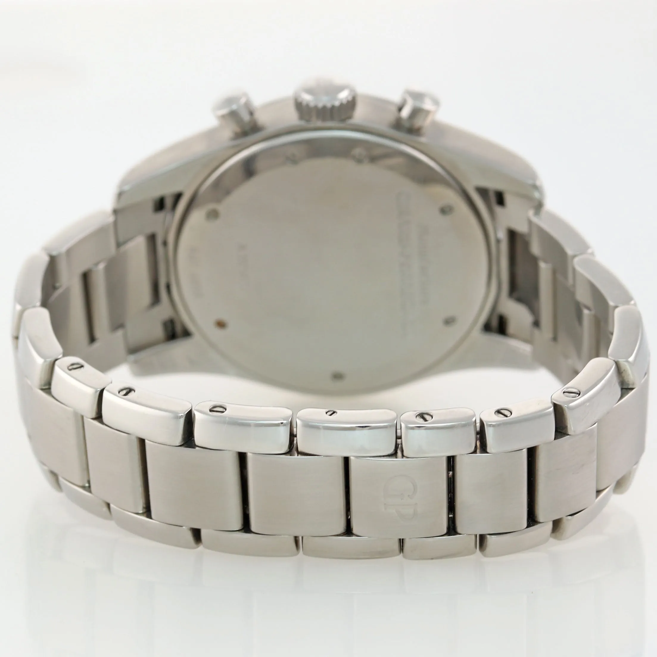 Girard Perregaux Sport Automatic Chronograph 4956 40mm White Steel Date Watch