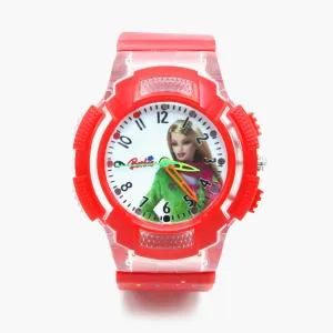 Girls Analog Watch - Red