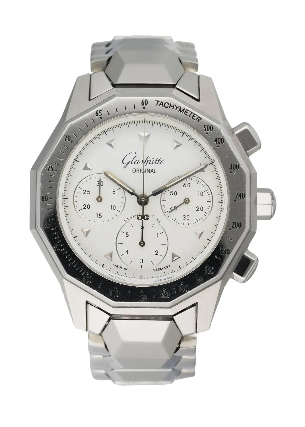 Glashütte Original Senator Sport Chronograph Stainless Steel Men's Watch