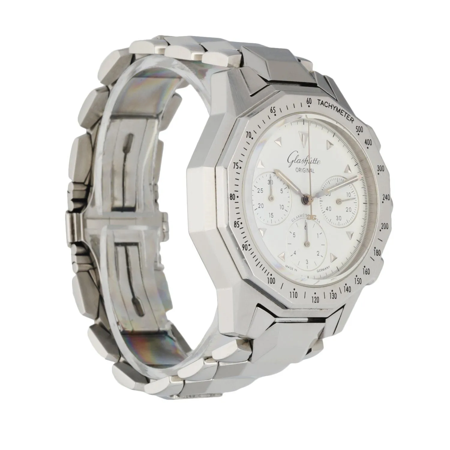 Glashütte Original Senator Sport Chronograph Stainless Steel Men's Watch