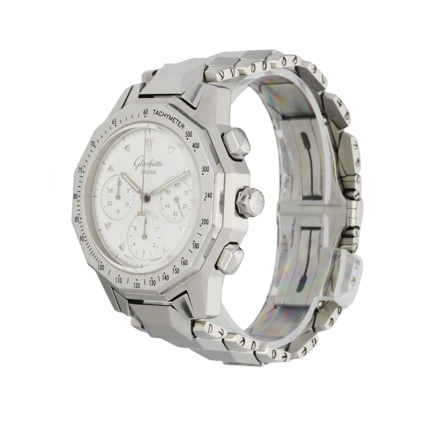 Glashütte Original Senator Sport Chronograph Stainless Steel Men's Watch