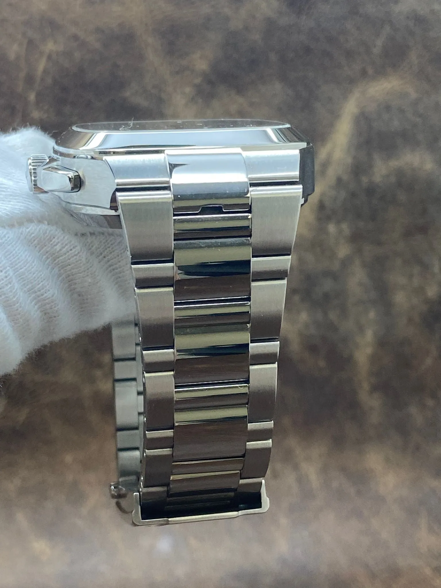 Glashutte Original Seventies Chronograph Panorama Date 40mm 1-37-02-09-02-70 Green Dial Automatic Men's Watch