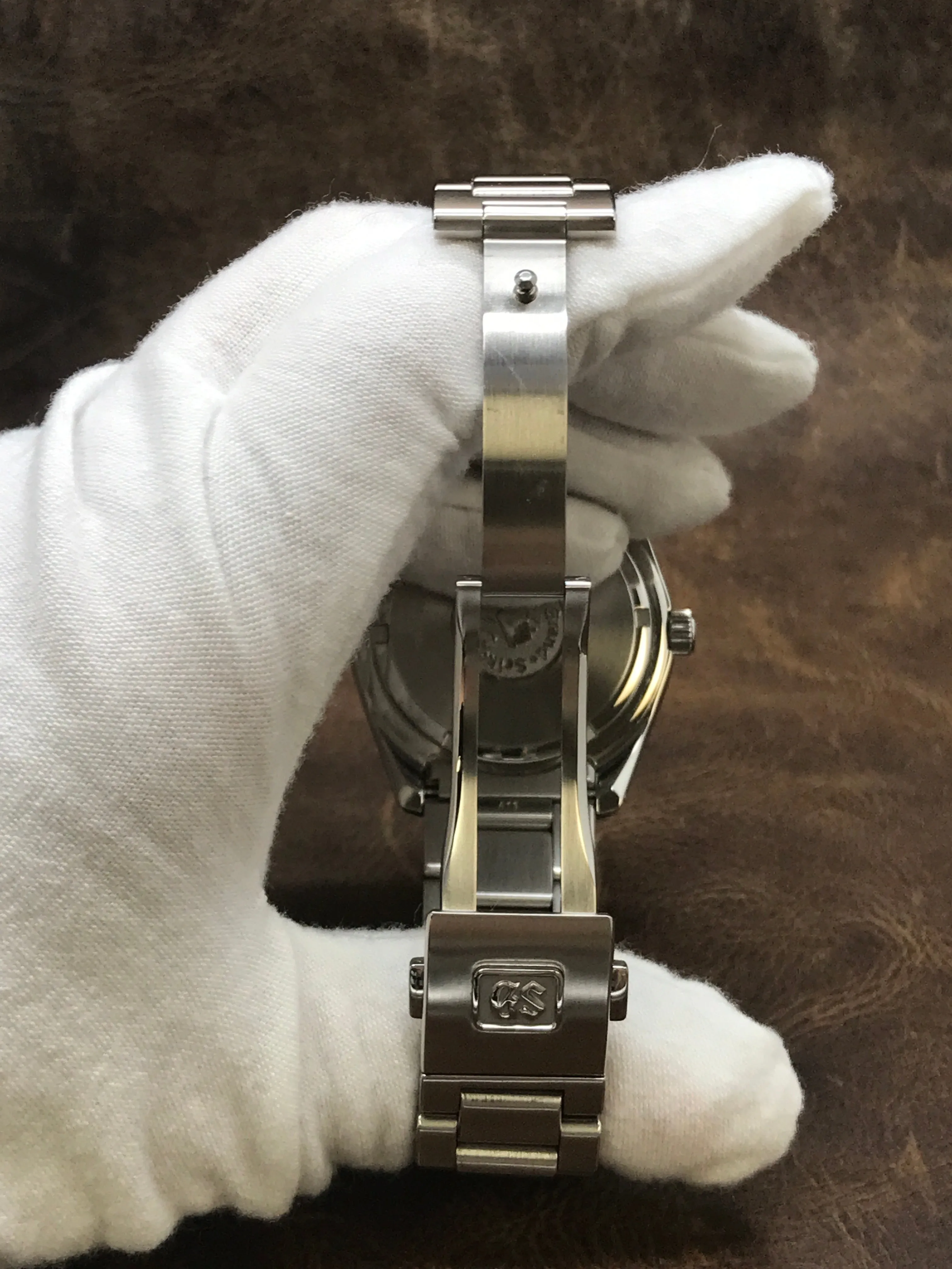 Grand Seiko Heritage GMT SBGN011 Silver Dial Quartz Men's Watch