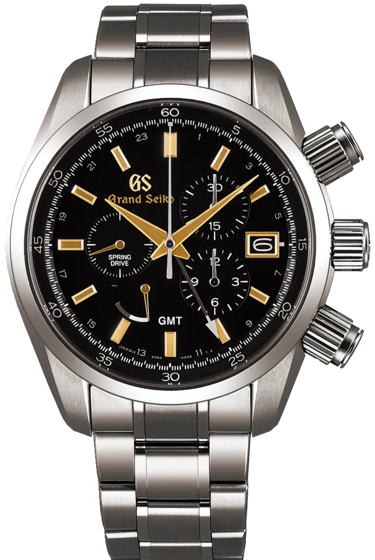 Grand Seiko Sport Collection Titanium 9R Spring Drive GMT Chronograph SBGC205