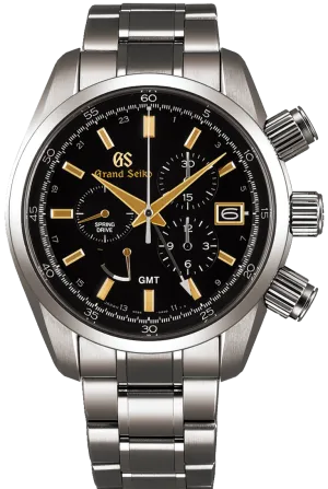 Grand Seiko Sport Collection Titanium 9R Spring Drive GMT Chronograph SBGC205