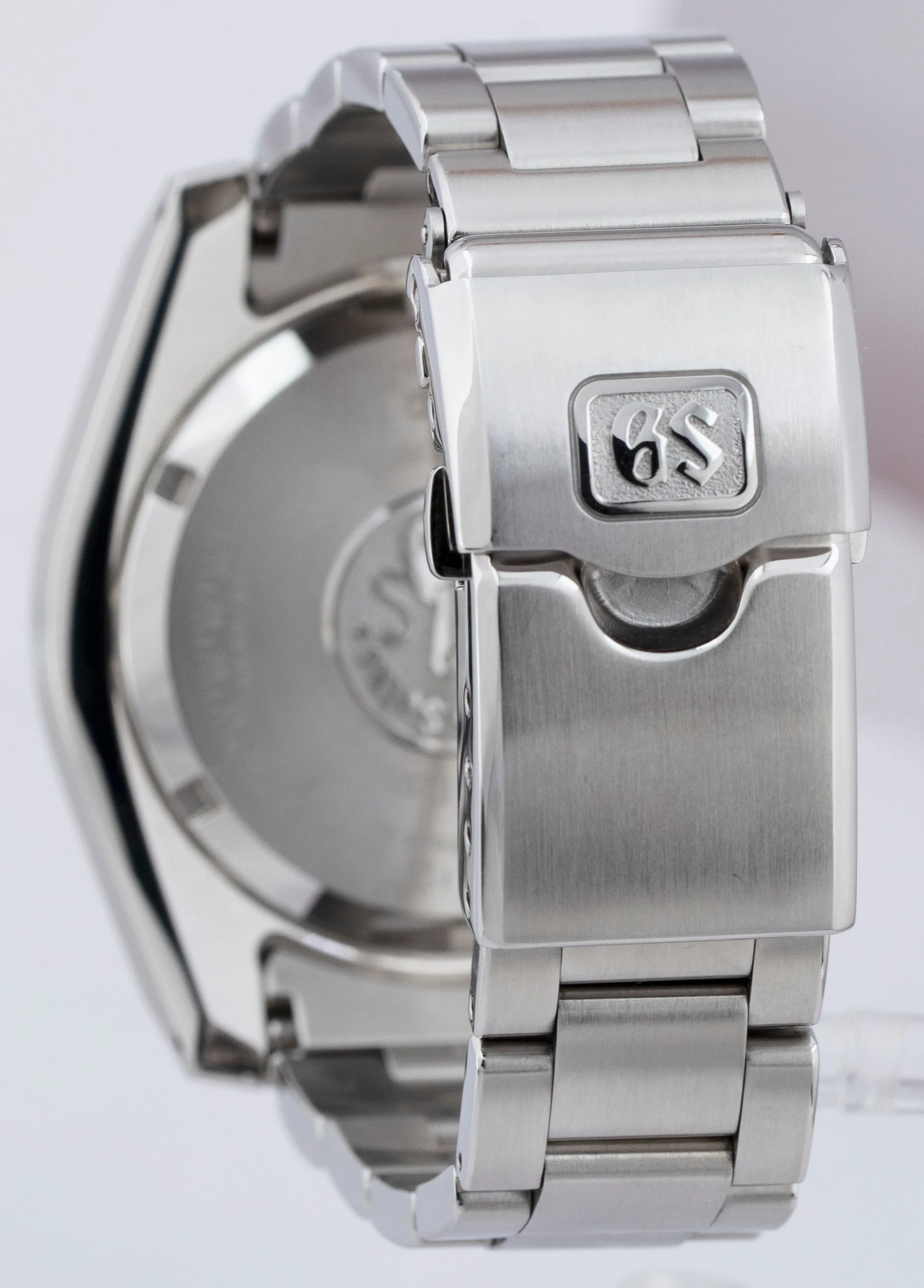 Grand Seiko Sport Quartz Diver 43.6mm Stainless Steel Black Watch SBGX339 BOX