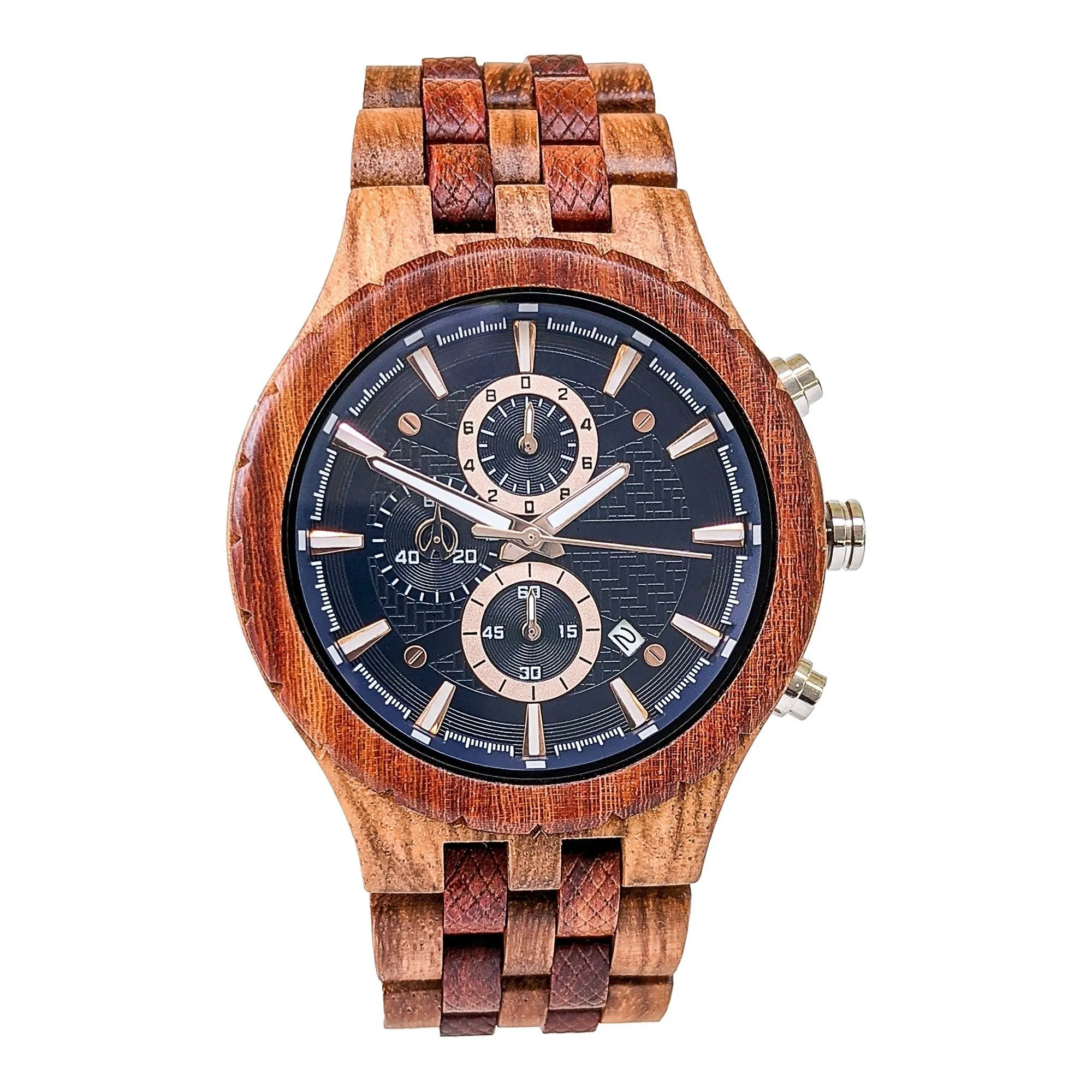 Groomsmen Set of 4 Wooden Watch Zebra | Gracil