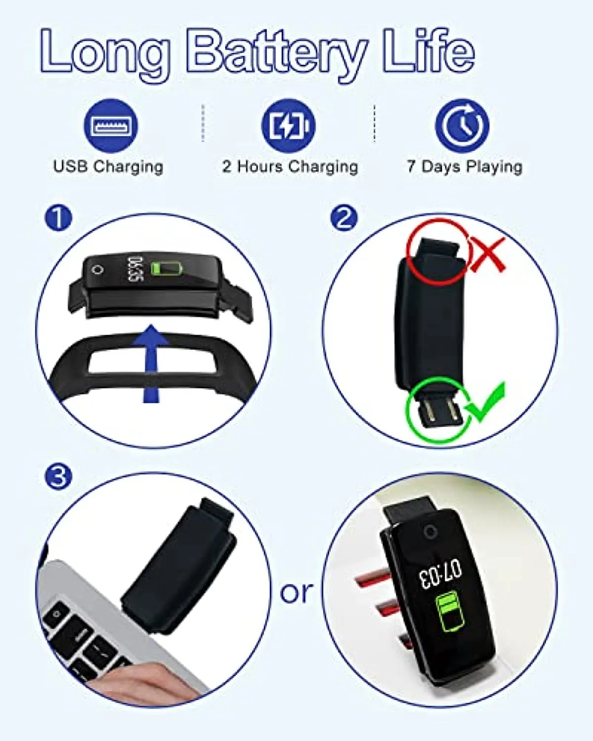 GRV Fitness Tracker Non Bluetooth Fitness Watch No App No Phone Required Waterproof Pedometer Watch with Steps Calories Counter Sleep Tracker for Men Women Kids Parents
