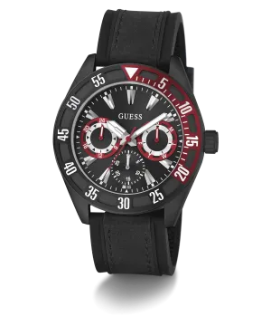 GUESS Mens Black Multi-function Watch