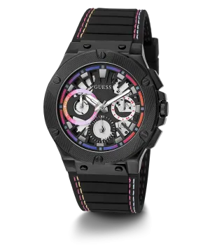 GUESS Mens Black Multi-function Watch