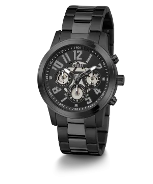 GUESS Mens Black Multi-function Watch