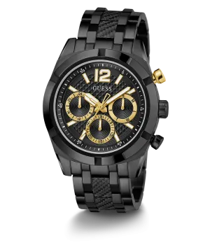 GUESS Mens Black Multi-function Watch