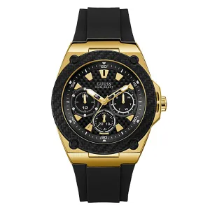 Guess Men's Watch Gold Tone Case Quartz
