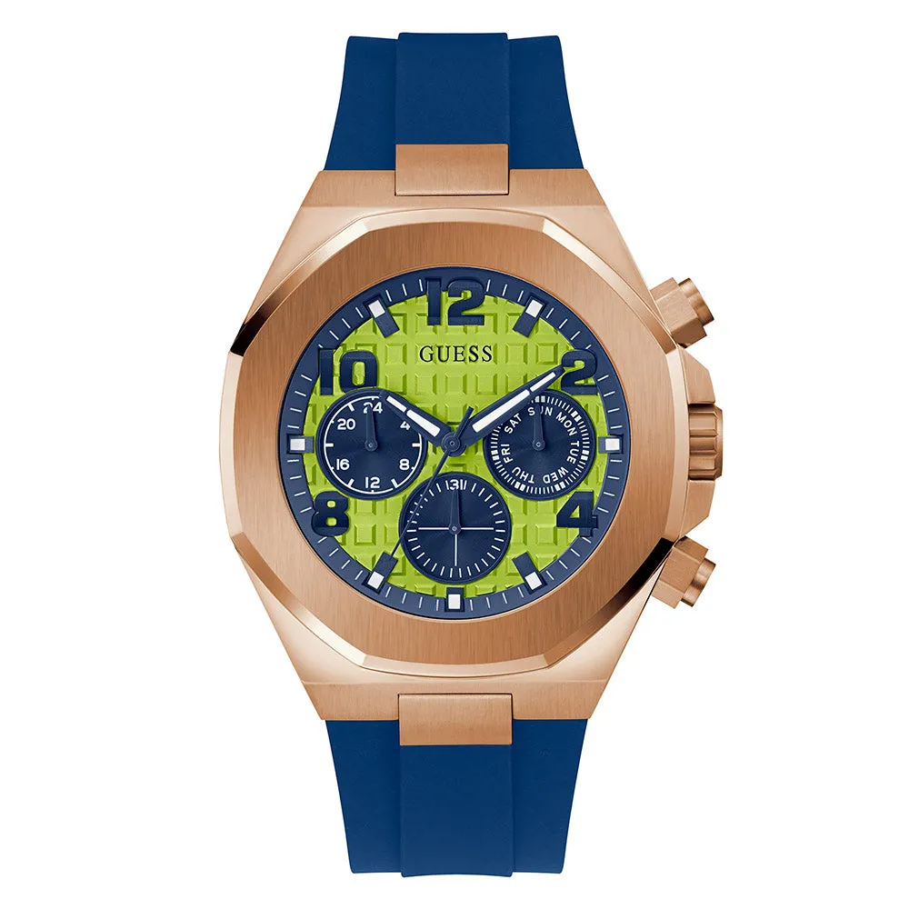 Guess Men's Watch Rose Gold Tone Case Quartz