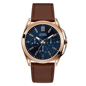 Guess Men's Watch Rose Gold Tone Case Quartz