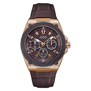 Guess Men's Watch Rose Gold Tone Case Quartz