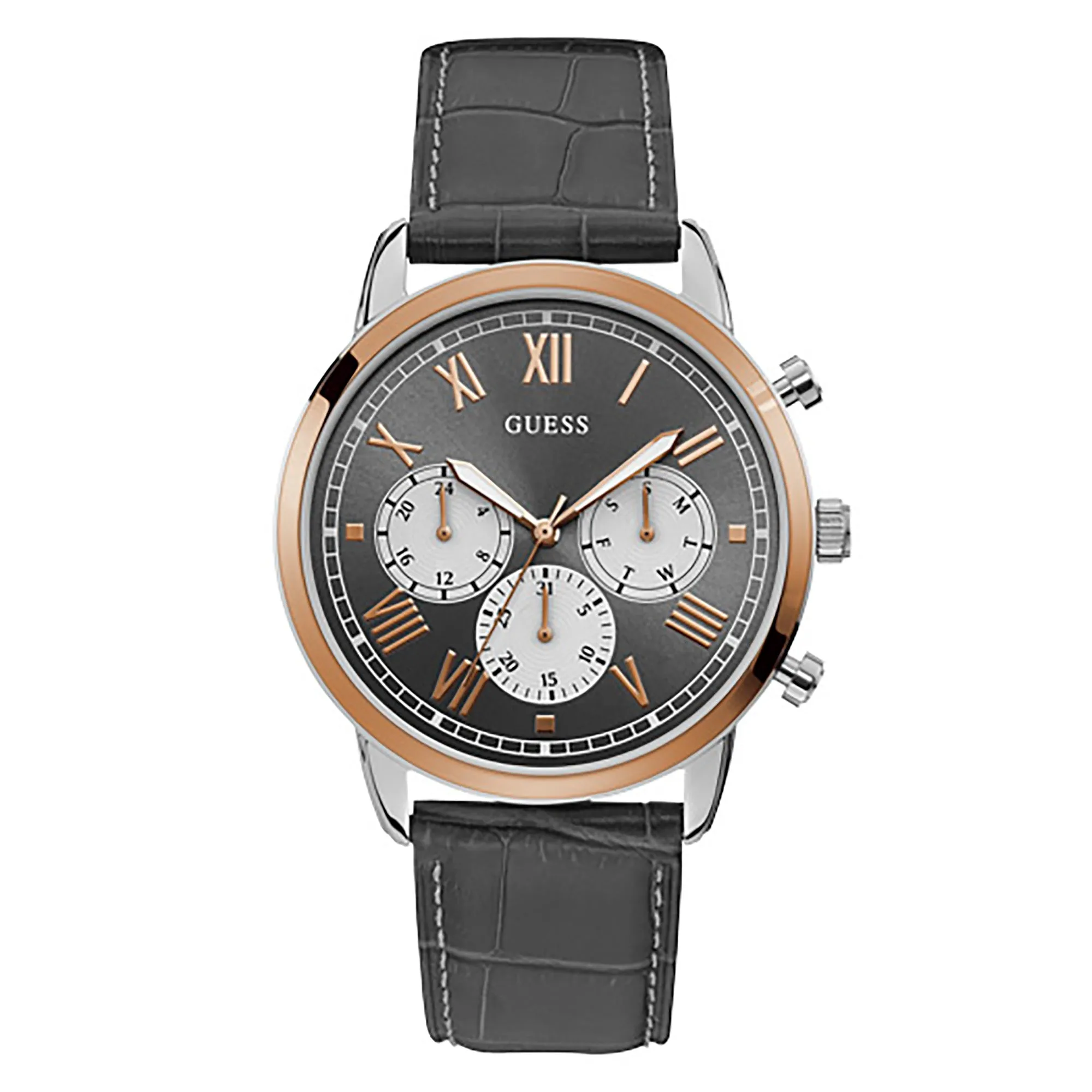 Guess Men's Watch Rose Gold Tone Case Quartz