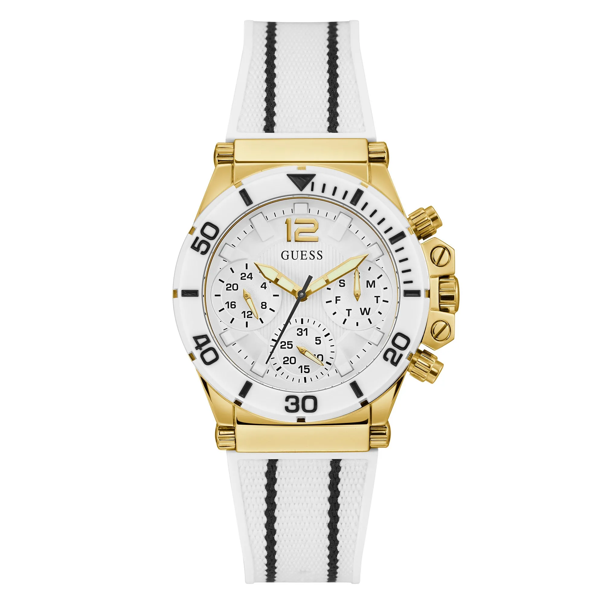 Guess Women's Watch Gold Tone Case Quartz