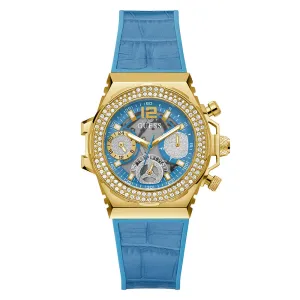 Guess Women's Watch Gold Tone Case Quartz