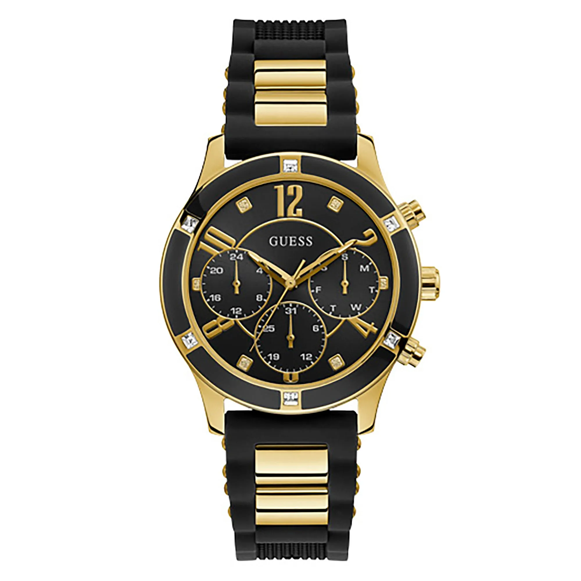 Guess Women's Watch Gold Tone Case Quartz