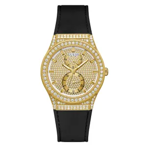 Guess Women's Watch Gold Tone Case Quartz