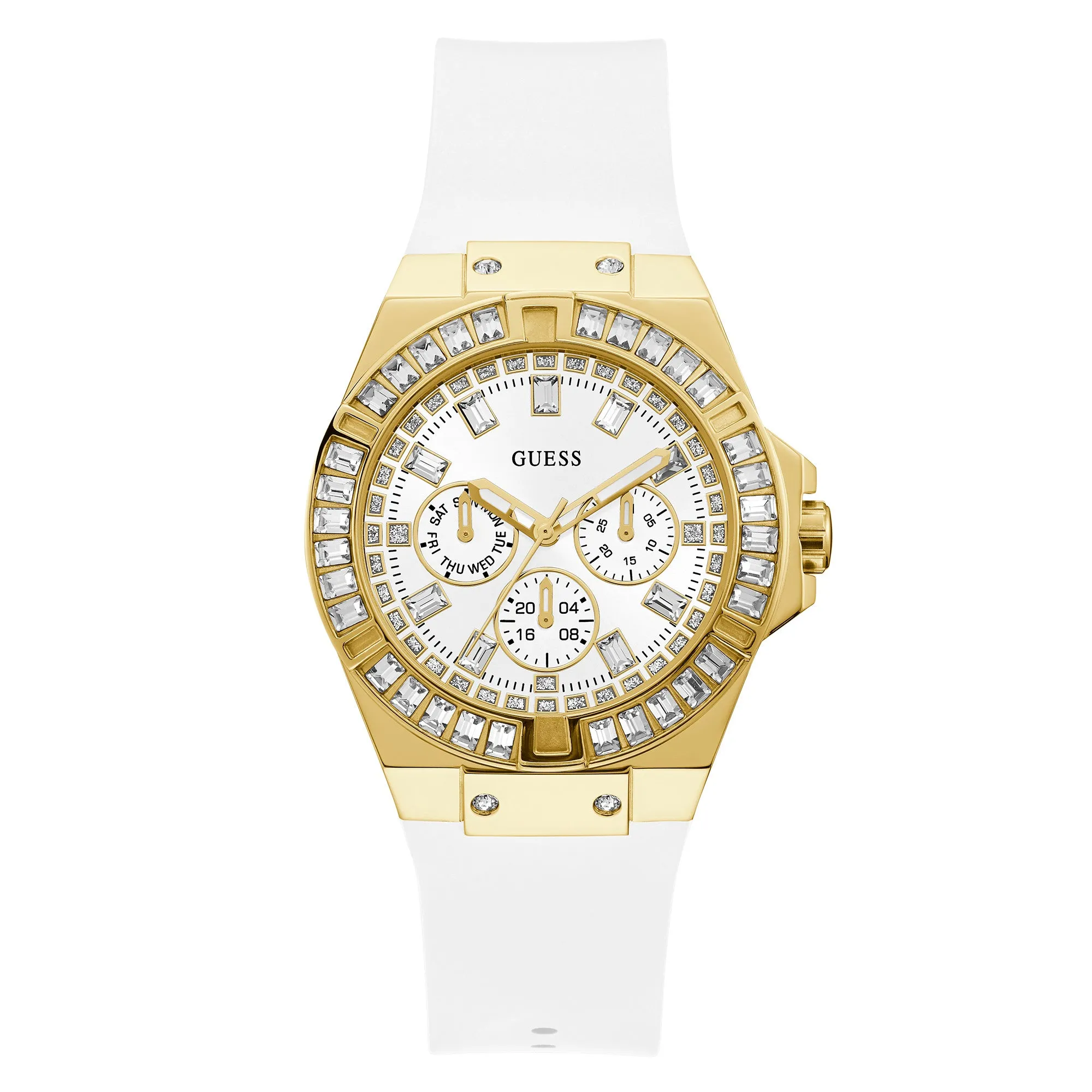 Guess Women's Watch Gold Tone Case Quartz