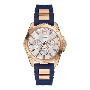 Guess Women's Watch Rose Gold Tone Case Quartz