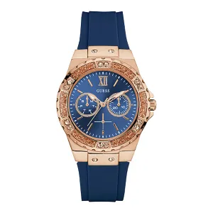 Guess Women's Watch Rose Gold Tone Case Quartz